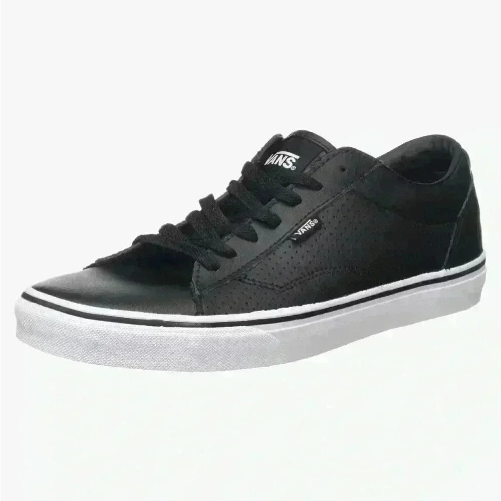 Vans leather shoes.  Fall season start